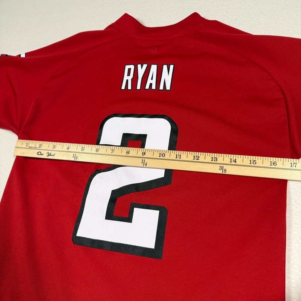 Reebok Atlanta Falcons Youth Jersey Matt Ryan‎ #2 Black. Size Large - Picture 7 of 8
